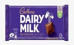 Cadbury Dairy Milk Chocolate 18 (±2.2g Each) | Tanzim Store